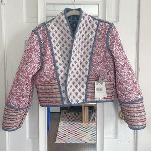 MANGO reversible quilted jacket